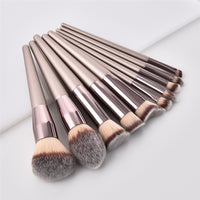 5/10pcs Super Soft Desiger Makeup Brushes Foundation Powder Blush Eyeshadow Blending Cosmetic Set Tools Brochas Maquillaje