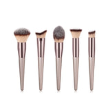 5/10pcs Super Soft Desiger Makeup Brushes Foundation Powder Blush Eyeshadow Blending Cosmetic Set Tools Brochas Maquillaje