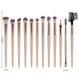 5/10pcs Super Soft Desiger Makeup Brushes Foundation Powder Blush Eyeshadow Blending Cosmetic Set Tools Brochas Maquillaje