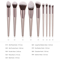 5/10pcs Super Soft Desiger Makeup Brushes Foundation Powder Blush Eyeshadow Blending Cosmetic Set Tools Brochas Maquillaje