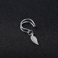 Ear Cuff Gold Leaves Non-Piercing Ear Clips Fake Cartilage Earring Jewelry For Women Men Wholesale gifts