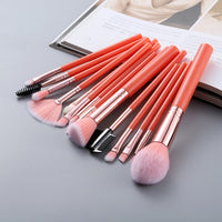 15Pcs Professional Marble Makeup Brushes Set Cosmetic Tools Eye Shadow Foundation Blush Blending Beauty Brush Kit Maquiagem