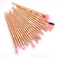 Professional Eyelash Makeup Brushes Set Eye Shadow Brush Eyebrow Brush Foundation Mascara Brushes Cosmetic Tools Kits