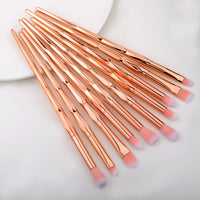 Professional Eyelash Makeup Brushes Set Eye Shadow Brush Eyebrow Brush Foundation Mascara Brushes Cosmetic Tools Kits