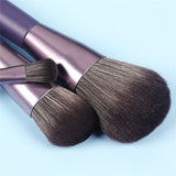 7/10/12pcs Wood Handle Makeup Brushes Set Blush Powder Foundation Eye Eyeliner Eyebrow Face Make Up Brush Cosmetic Tools Kit