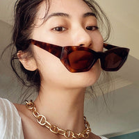 Luxury Cateye Sunglasses Women 2021 Vintage Eyeglasses Women/Men Cat Eye Glasses Women Retro Gafas De Sol Mujer UV400