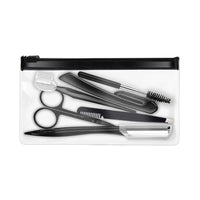 Black Makeup Eyebrow Trimmer Razor Kit Scissors Comb Tweezers Eyelash Brush Cosmetic Beauty Accessories Tools Maquillage