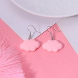 Cute White Cloud Drop Earrings Delicate Clouds for Women Girls Ear Jewelry Gift Wholesale Gifts