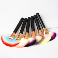 1Pc Fan Makeup Brush Face Concealer Powder Brush Shaving Make up Brush Cosmetic Tools Kit