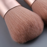 7Pcs Super Soft Natural Hair Makeup Brushes Set Foundation Powder Eye Shadow Eyebrow Blending Brush for Make Up Kit Beauty