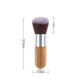 10pcs Makeup Brushes Set Professional Bamboo Kabuki Foundation Blending Blush Concealer Eye Face Powder Cosmetics Brush Kit