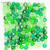 Golden Multicolor 3*4mm 145pcs Rondelle Austria faceted Crystal Glass Beads Loose Spacer Round Beads for Jewelry Making