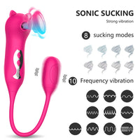 Powerful Clit Sucker Nipple Vibrator Female Sex Toys For Women Clitoris Stimulator Vibrating Love Egg Erotic Goods For Adults 18
