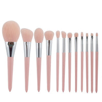 Green Makeup Brushes Professional Natural Hair Foundation Powder Eyeshadow Make Up Brush Set Brochas De Maquillaje Kit