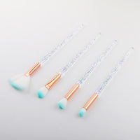 New Diamond Eye Makeup Brushes Set Women Eyeshadow Eyebrow brush Lip Cosmetic Colorful for Make Up Tools