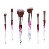 Diamond Makeup Brushes Set Bag Professional Cosmetic Foundation Powder Eyeshadow Blending Blush Concealer Brush Tools