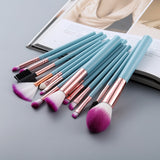 5-15pcs Kabuki Makeup Brushes Set Professional Foundation Blending Concealer Eye Shadow Eyelash Eyebrow Comb Cosmetics Brush