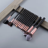 5-15pcs Kabuki Makeup Brushes Set Professional Foundation Blending Concealer Eye Shadow Eyelash Eyebrow Comb Cosmetics Brush