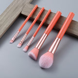 5-15pcs Kabuki Makeup Brushes Set Professional Foundation Blending Concealer Eye Shadow Eyelash Eyebrow Comb Cosmetics Brush