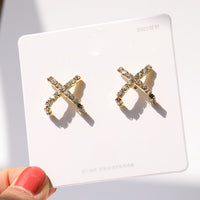 New Sell Fashion Drop Earrings Gold Color U-shaped Trendy Jewelry For Women Gifts