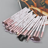 20/10/6 Pieces Makeup Brushes Set Eye Shadow Foundation Powder Eyeliner Eyelash Lip Make Up Brush Cosmetic Beauty Tool Kit