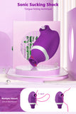 Powerful Sucking Vibrator for Women Clit Sucker Clitoris Stimulator Oral Tongue Blowjob Pussy Licking Sex Toys for Adults 18