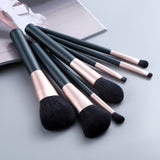 7Pcs Super Soft Natural Hair Makeup Brushes Set Foundation Powder Eye Shadow Eyebrow Blending Brush for Make Up Kit Beauty