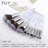 Makeup Brushes Set For Foundation Powder Blush Eyeshadow Concealer Eye White Diamond Make Up Brush Cosmetics Beauty Tools