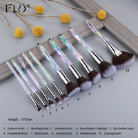 Makeup Brushes Set For Foundation Powder Blush Eyeshadow Concealer Eye White Diamond Make Up Brush Cosmetics Beauty Tools