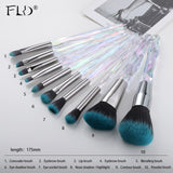 Makeup Brushes Set For Foundation Powder Blush Eyeshadow Concealer Eye White Diamond Make Up Brush Cosmetics Beauty Tools