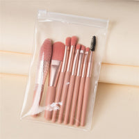 Portable Travel Wood Handle Makeup Brushes Set Eye Shadow Eyebrow Lip Foundation Comestic Tool Brochas Maquillaje Bag Choose