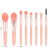 Portable Travel Wood Handle Makeup Brushes Set Eye Shadow Eyebrow Lip Foundation Comestic Tool Brochas Maquillaje Bag Choose