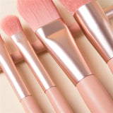 Portable Travel Wood Handle Makeup Brushes Set Eye Shadow Eyebrow Lip Foundation Comestic Tool Brochas Maquillaje Bag Choose