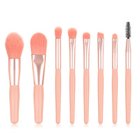 Portable Travel Wood Handle Makeup Brushes Set Eye Shadow Eyebrow Lip Foundation Comestic Tool Brochas Maquillaje Bag Choose