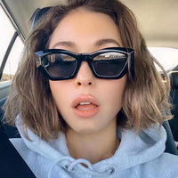 Luxury Cateye Sunglasses Women 2021 Vintage Eyeglasses Women/Men Cat Eye Glasses Women Retro Gafas De Sol Mujer UV400