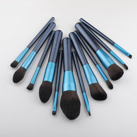 10/12pcs Professional Face Powder Lip Liner Eye Eyeliner Brushes Set Foundation Eyebrow Eyeshadow Make Up Brushes Set