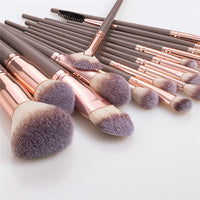 Black Makeup Brushes Set Eyeshadow Eyebrow Eyelash Foundation Beauty Cosmetics Make Up Brush Bag Tools Brochas De Maquillaje