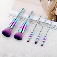 5Pcs Blush Brush Makeup Brushes Set Colorful Professional Powder Eyebrow Foundation Eyeliner Concealer Brush