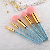 5Pcs Blush Brush Makeup Brushes Set Colorful Professional Powder Eyebrow Foundation Eyeliner Concealer Brush