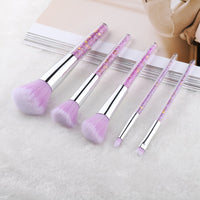 5Pcs Blush Brush Makeup Brushes Set Colorful Professional Powder Eyebrow Foundation Eyeliner Concealer Brush