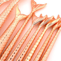 10Pcs Makeup Brushes Set Cosmetic Tools Kits Concealer Fish Tail Foundation Eyebrow Eyeliner Brush