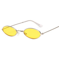 Small Retro Sunglasses Women 2021 Brand Designer Eyewear Women/Men Mirror Glasses For Women Metal Lentes De Sol Mujer