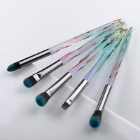 10/5Pcs Eye Brush Mini Diamond Makeup Brush Set Eye Shadow Lip Eyebrow Brushes High Quality Professional Lip Eyeliner Tools