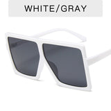 Sunglasses Square Women Sun Glasses Female Eyewear Eyeglasses Vintage Plastic Frame Clear Lens UV400 Shade Driving