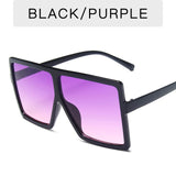 Sunglasses Square Women Sun Glasses Female Eyewear Eyeglasses Vintage Plastic Frame Clear Lens UV400 Shade Driving