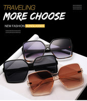 Oversize Sunglasses Womengradient Plastic Female Sun Glasses UV400 Lentes De Sol Mujer