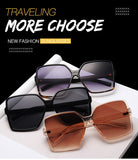 Oversize Sunglasses Womengradient Plastic Female Sun Glasses UV400 Lentes De Sol Mujer
