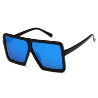 Square Sunglasses Men Mirror Oversized Sunglasses Male Sun Glasses Man Gafas Oculos De Sol