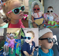 Kids Polarized Sunglasses Tr90 Boys Girls Sun Glasses Silicone Safety Glasses Gift for Children Baby UV400 Eyewear