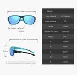 Vintage Hot Sale Polarized Sunglasses Men Women Classic Square Plastic Driving Sun Glasses Male Black Shades UV400